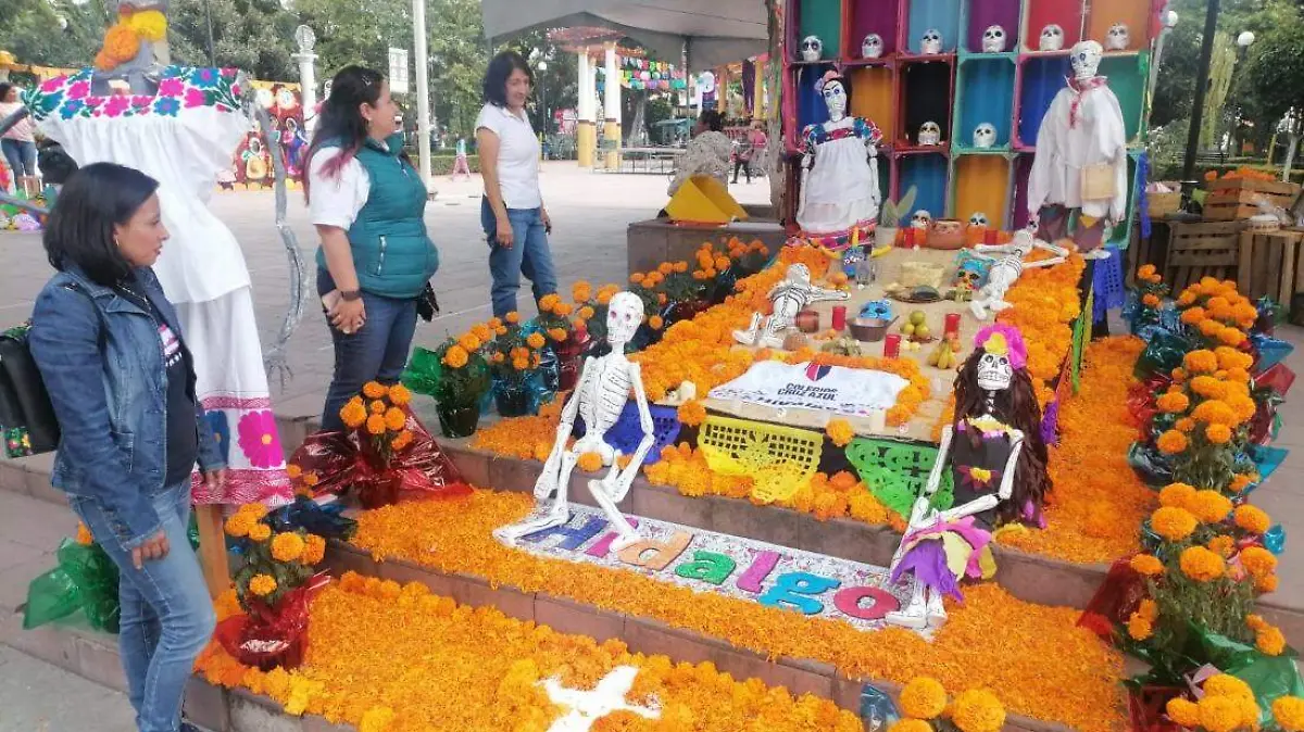 Ofrendas en Tula